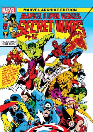 Marvel Super Heroes Secret Wars Gallery Edition Mike Zeck Original First Issue Cover