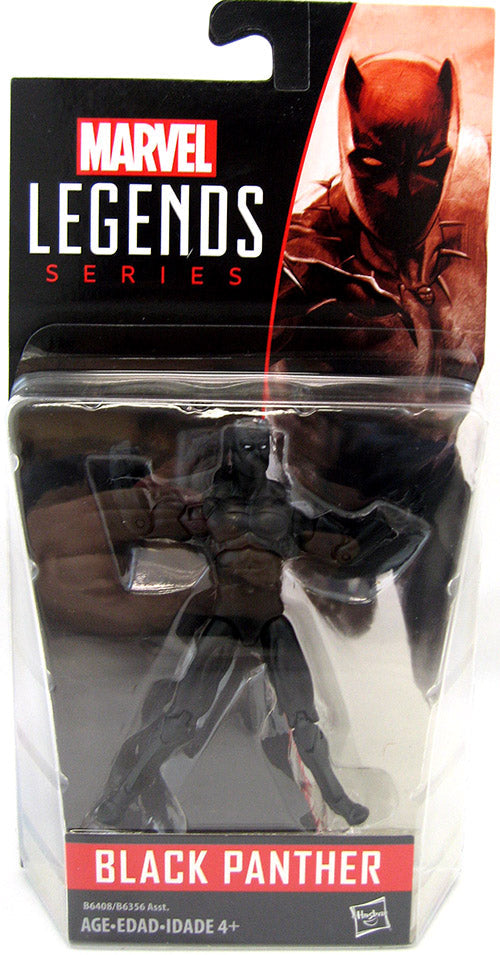 Marvel Universe Legends 3.75 Inch Action Figure (2016 Wave 1) - Black Panther (Shelf Wear Packaging)