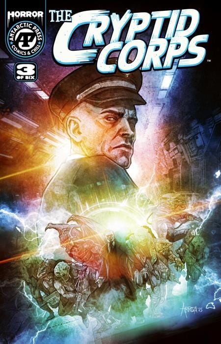 CRYPTID CORPS #3 (OF 6) CVR B EDWIN J ARROZA VAR
