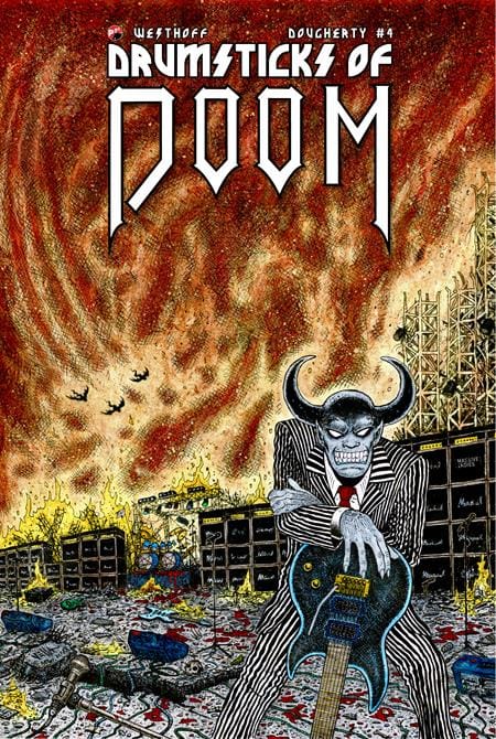 DRUMSTICKS OF DOOM #4 (OF 4) CVR A RYAN VELLAÂÂ