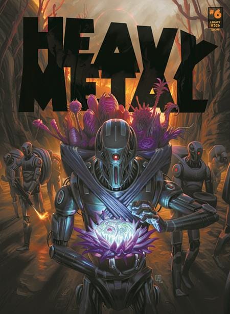 HEAVY METAL MAGAZINE #6 CVR A FLAVIO GRECO PLAGIA (MR)