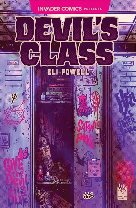 INVADER COMICS PRESENTS DEVILS CLASS #1 (ONE SHOT) CVR B MIKE NELSEN VAR (Release Date: 09/23/2026)
