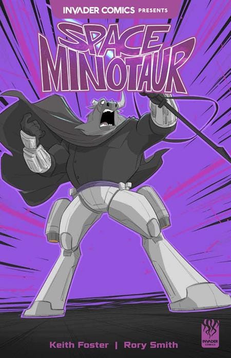 INVADER COMICS PRESENTS SPACE MINOTAUR #1 (ONE SHOT) CVR BÂ RORY SMITH VAR