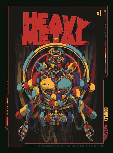 HEAVY METAL MAGAZINE #1 HC LIMITED EDITION (MR)