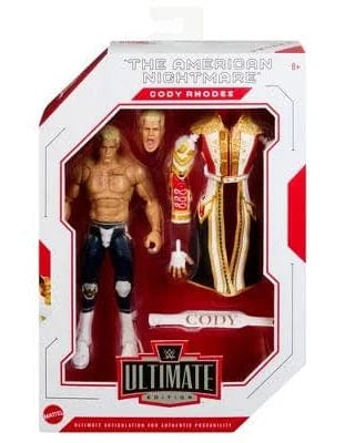 MATTEL: WWE ULTIMATE EDITION - CODY RHODES ACTION FIGURE