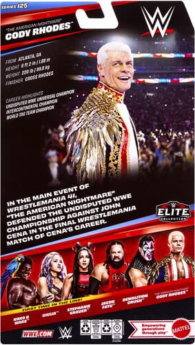 Mattel: WWE Elite Collection - "The American Nightmare" Cody Rhodes