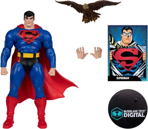 MCFARLANE TOYS: DC DIRECT - 7" SUPERAN (OUR WORLDS AT WAR) ACTION FIGURE