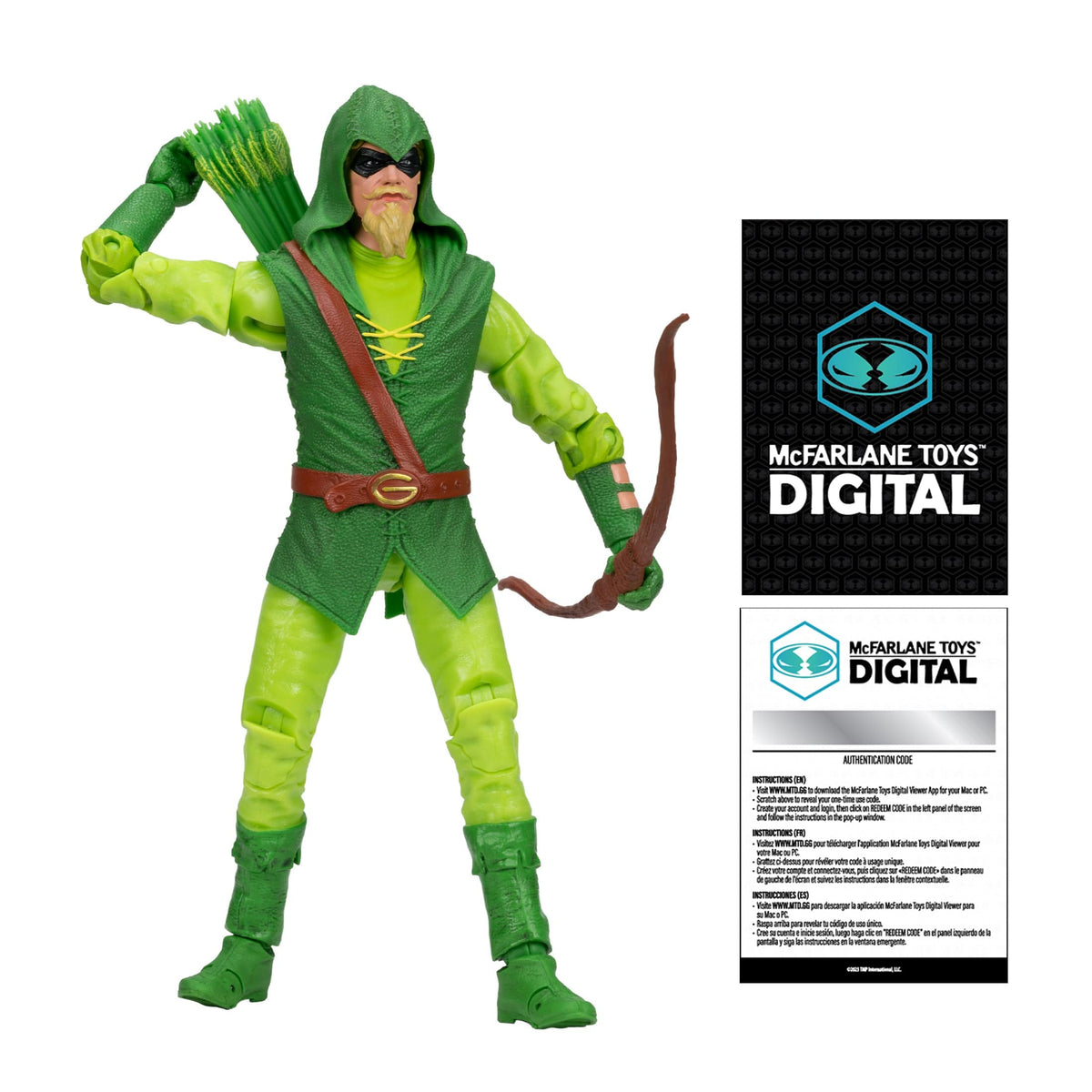MCFARLANE TOYS: DC MULTIVERSE DIGITAL WAVE 2 - CLASSIC GREEN ARROW ACTION FIGURE