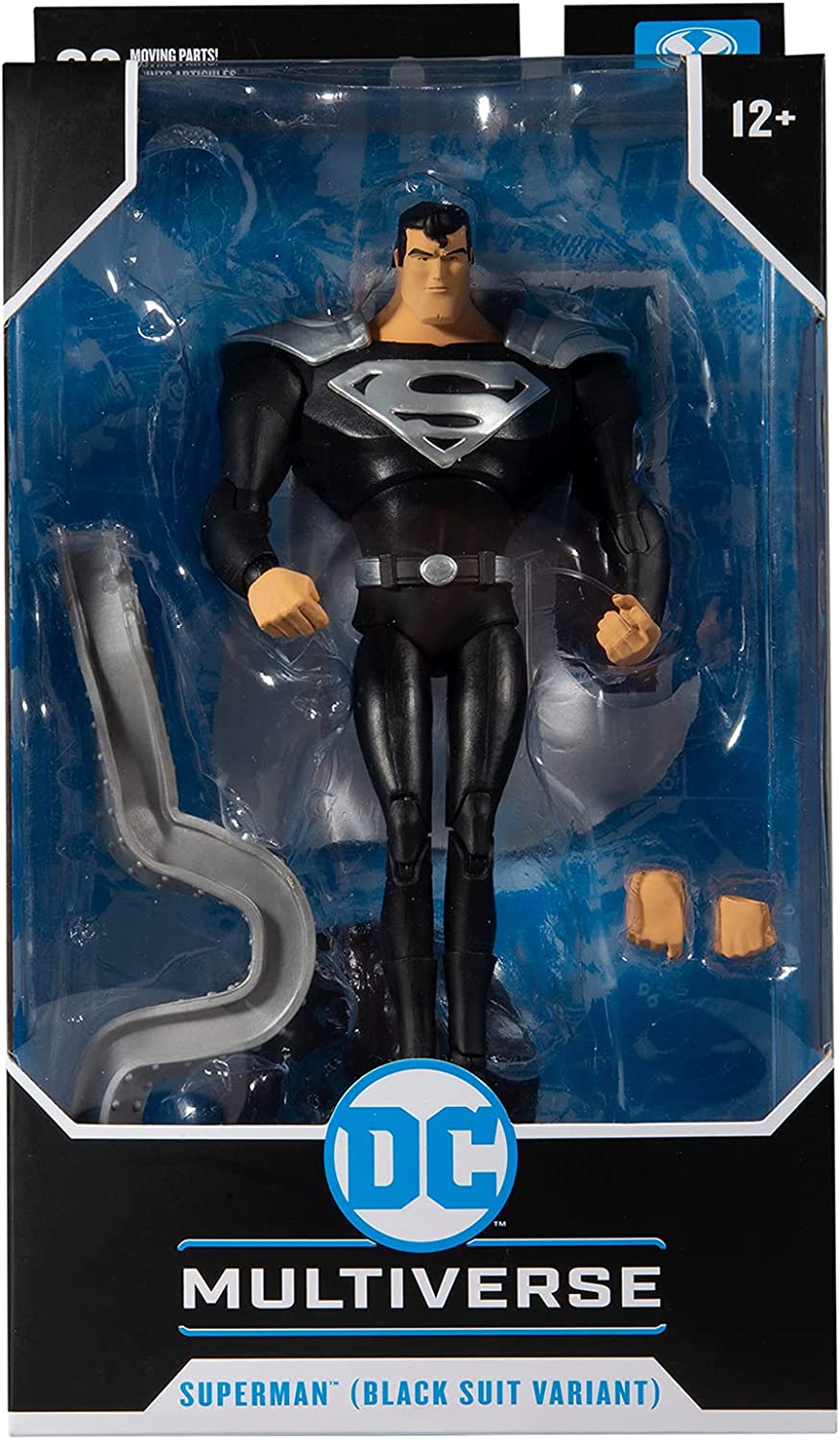 McFarlane Toys: DC Multiverse - Superman, Black Suit Variant (Superman the Animated Series)