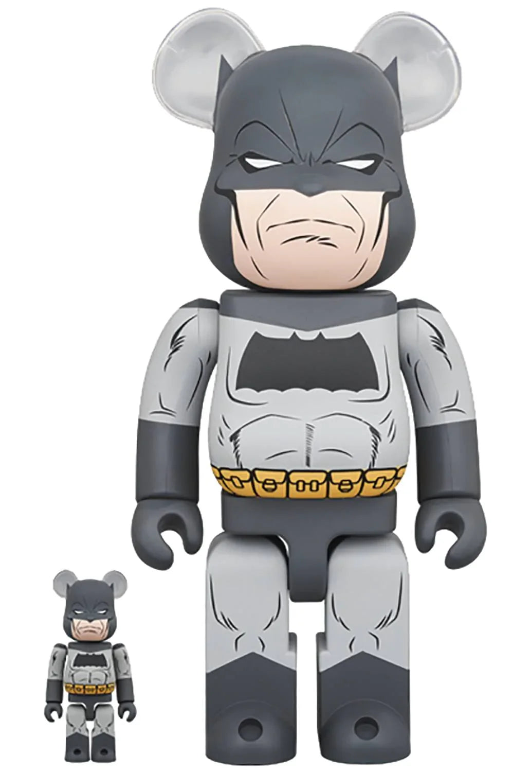 Bearbrick: DC - Batman 100% & 400% 2-Pack (Dark Knight Returns)