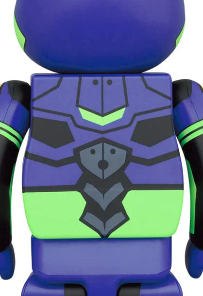 Bearbrick: Neon Genesis Evangelion - Eva 01, New Paint 100% & 400% 2-Pack (3.0+1.0)