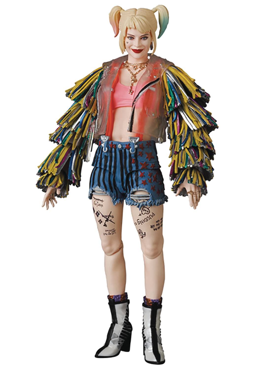 Mafex: DC - Harley Quinn, Caution Tape Jacket (Birds of Prey)