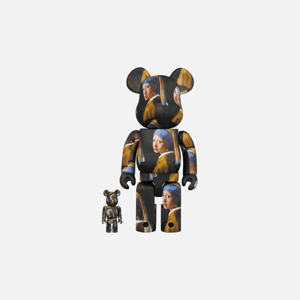 Bearbrick: Johannes Vermeer - Girl with a Pearl Earring, 100% & 400%