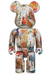 Medicom Toy: Be@rbrick - Andy Warhol x Jean Michael Basquiat #4 1000%