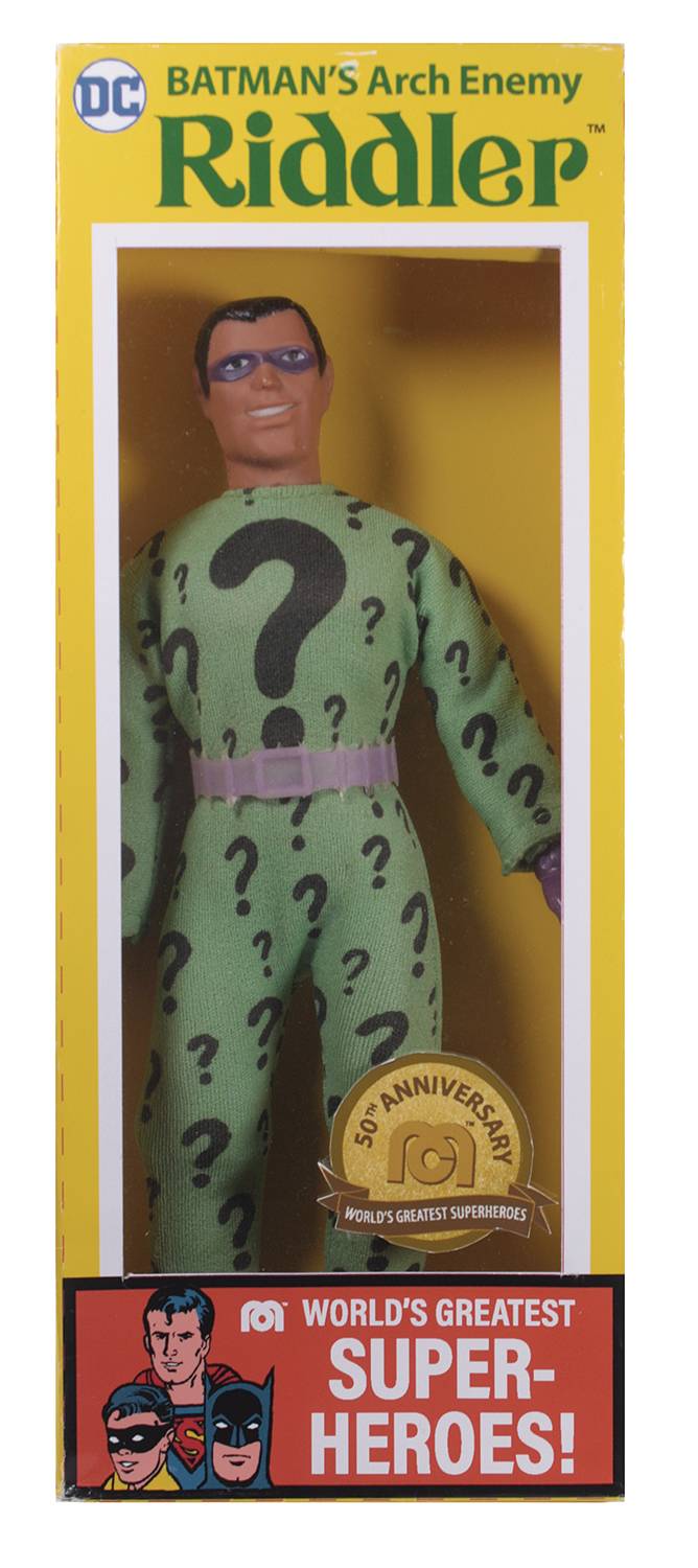 Mego World's Greatest Superheroes: DC - Riddler (50th)