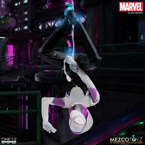MEZCO: ONE-12 COLLECTIVE - GHOST SPIDER ACTION FIGURE
