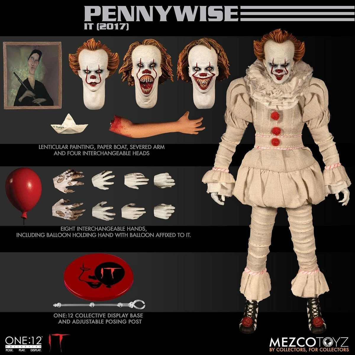 One:12 Collective: IT - Pennywise (2017 Movie)