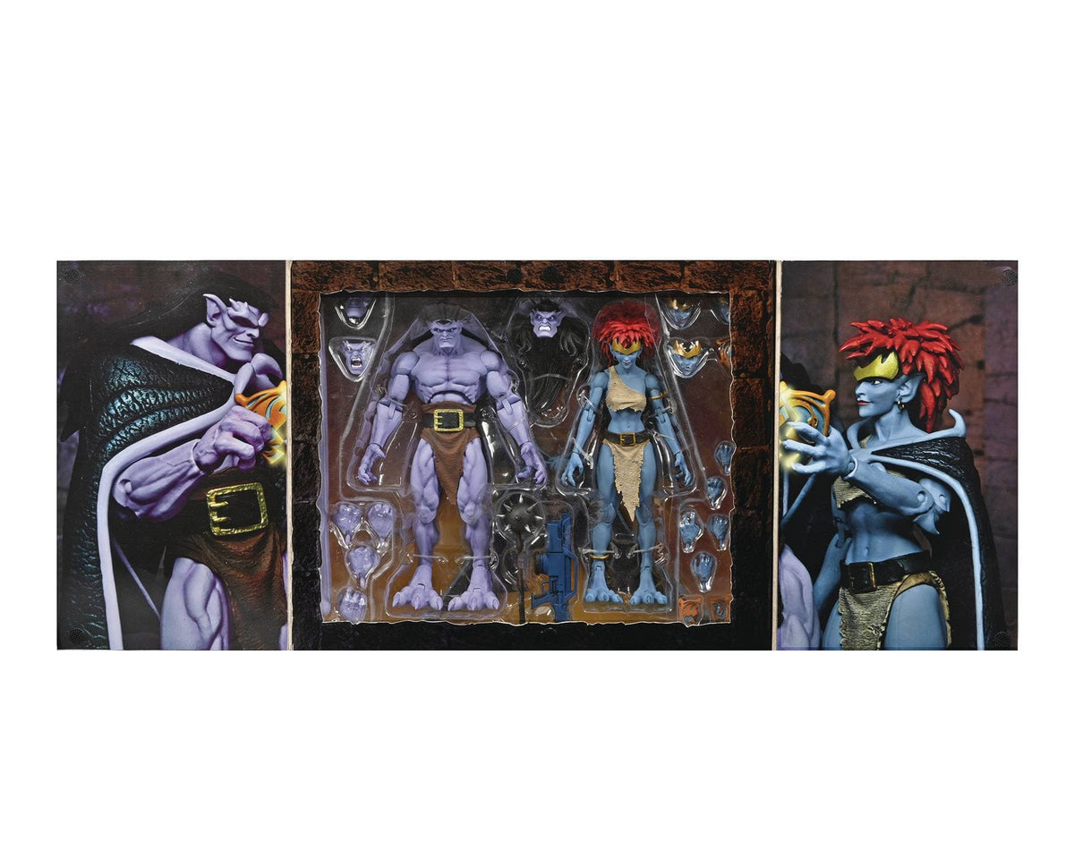 NECA: GARGOYLES - ULTIMATE GOLIATH AND DEMONA ACTION FIGURE 2 PACK