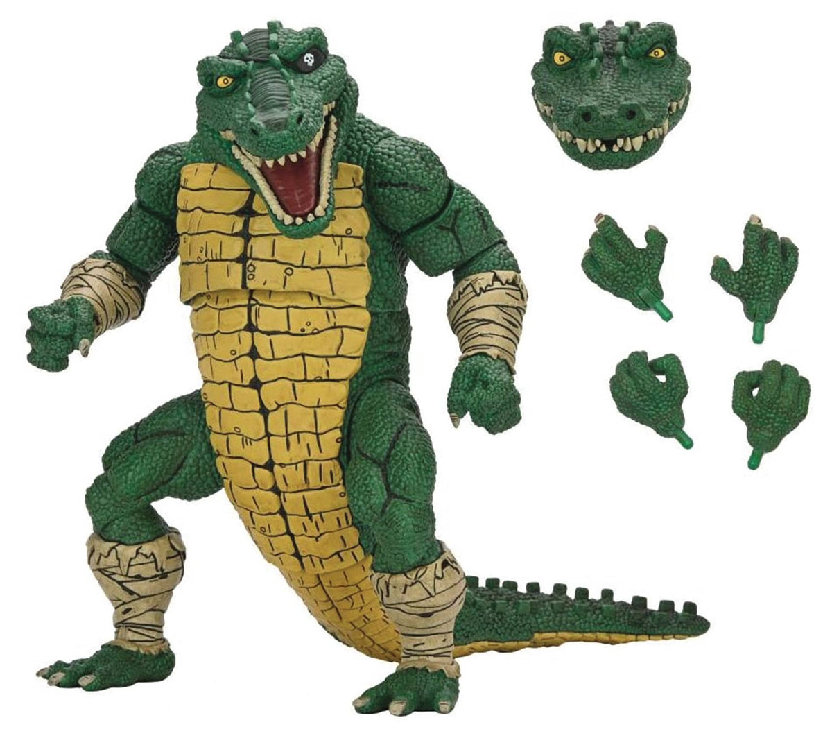 NECA - TEENAGE MUTANT NINJA TURTLES - MIRAGE COMICS - DLX LEATHERHEAD ACTION FIGURE