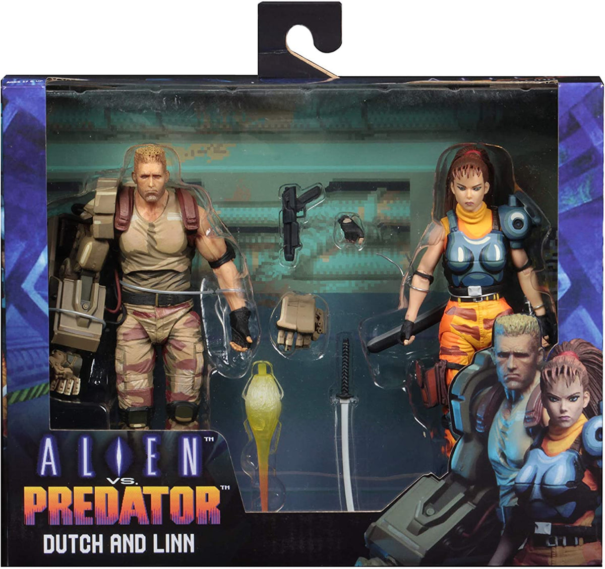 Neca: Alien vs. Predator - Dutch & Linn 2pk, Arcade Appearance 7"