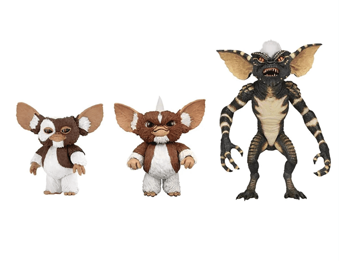 NECA: Gremlins 40th Anniversary - Evolution of the Gremlin 3pk