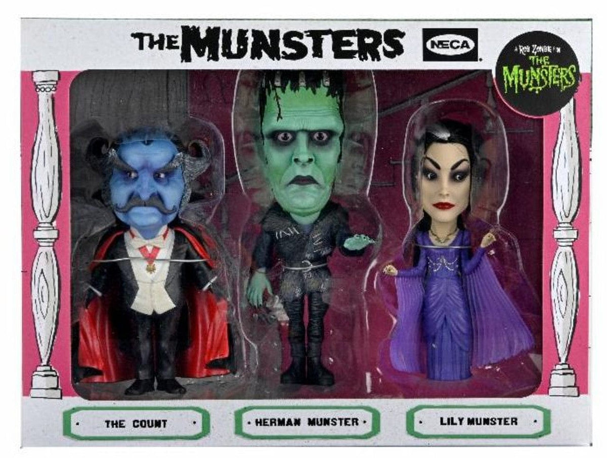 Neca: Munsters, Little Big Head 3-Pack
