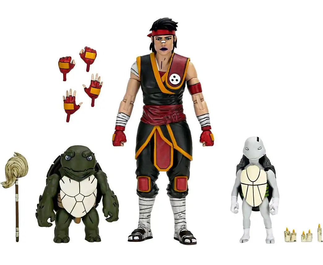 NECA: Teenage Mutant Ninja Turtles - Casey Marie w/ Baby Odyn & Uno (The Last Ronin: Lost Years)