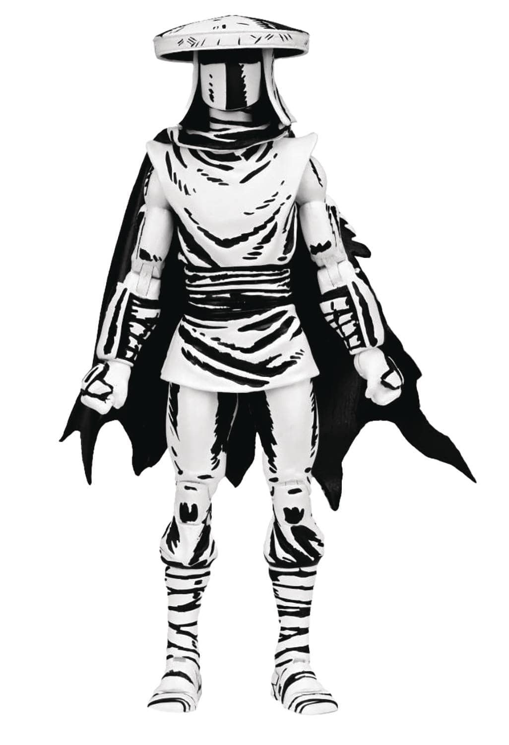 NECA: Teenage Mutant Ninja Turtles - Elite Foot Ninja Guard 7", B&W (Mirage Comics)
