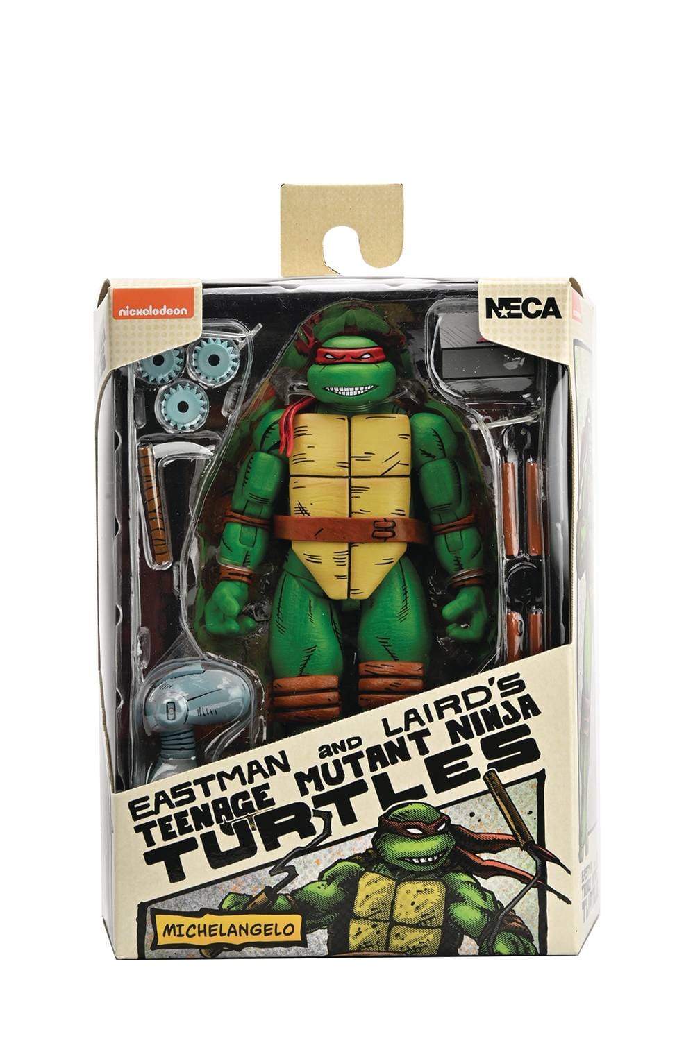 NECA: Teenage Mutant Ninja Turtles - Michelangelo 7" (Mirage Comics)