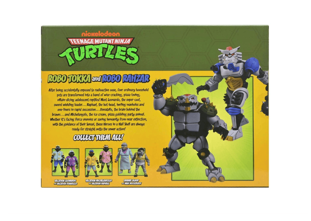 NECA: Teenage Mutant Ninja Turtles - Robo Tokka & Rahzar 2pk