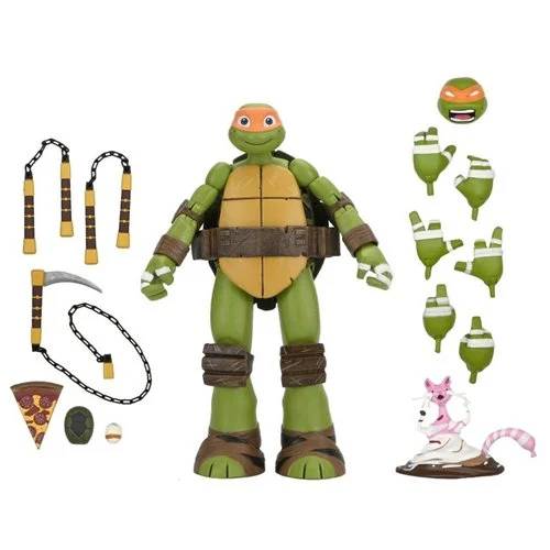 NECA: Teenage Mutant Ninja Turtles - Ultimate Michelangelo 7" (2012 Cartoon)