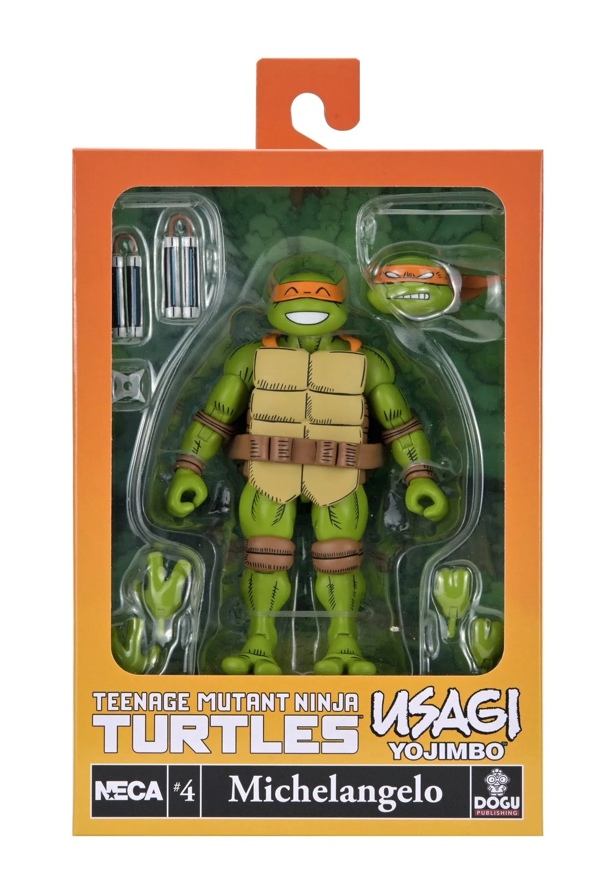 NECA: Teenage Mutant Ninja Turtles x Usagi Yojimbo - Ultimate Michelangelo 7"