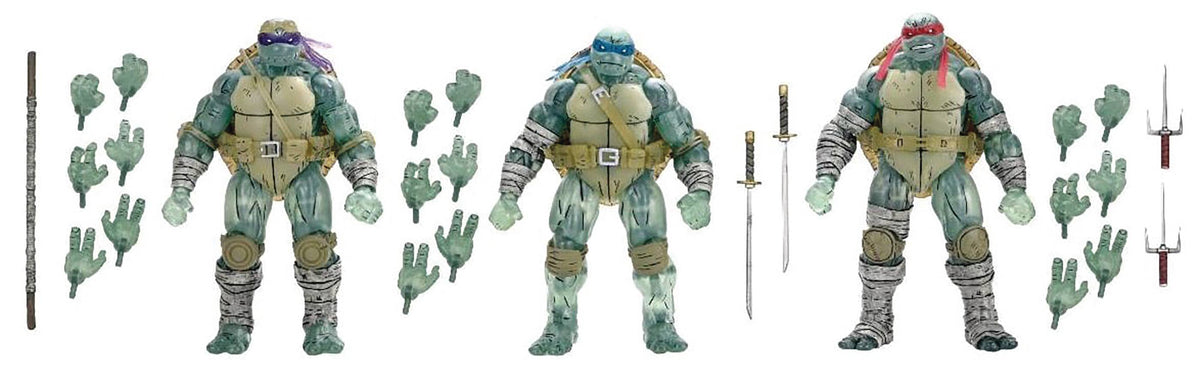 NECA: TMNT The Last Ronin - Ghost Brothers 3pk