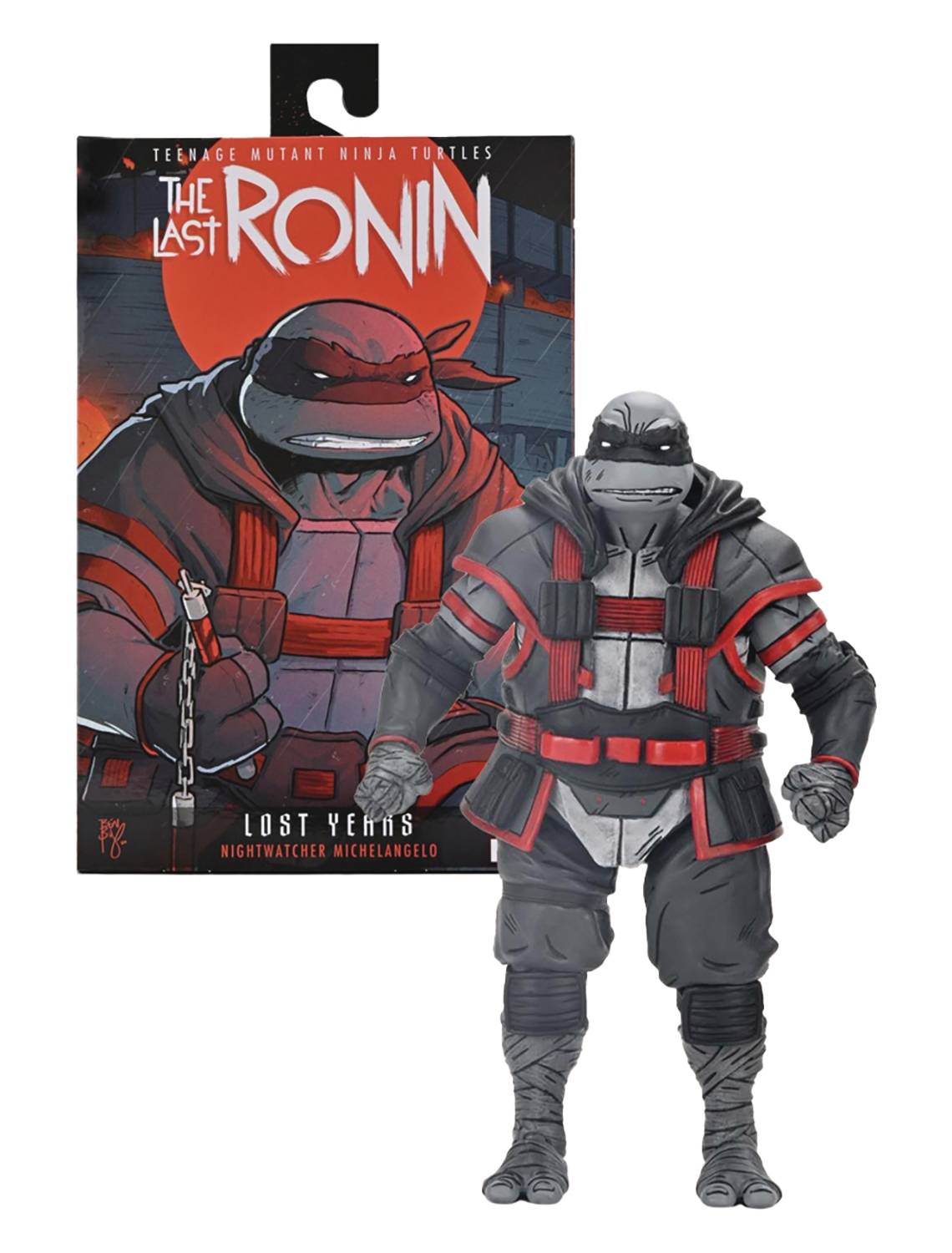 NECA: TMNT The Last Ronin - Nightwatcher Michelangelo (Lost Years)