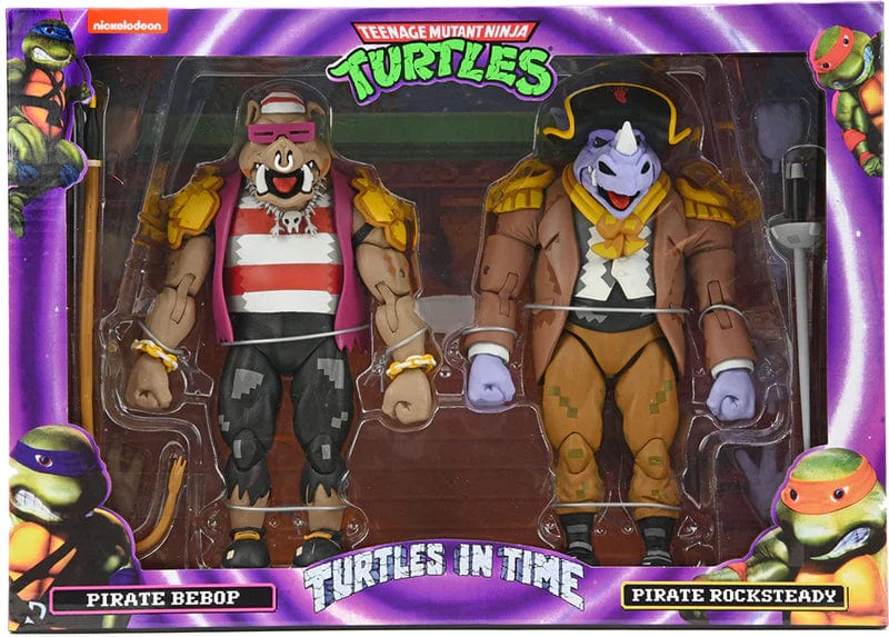 Neca: TMNT Turtles in Time - Pirate Bebop and Pirate Rocksteady