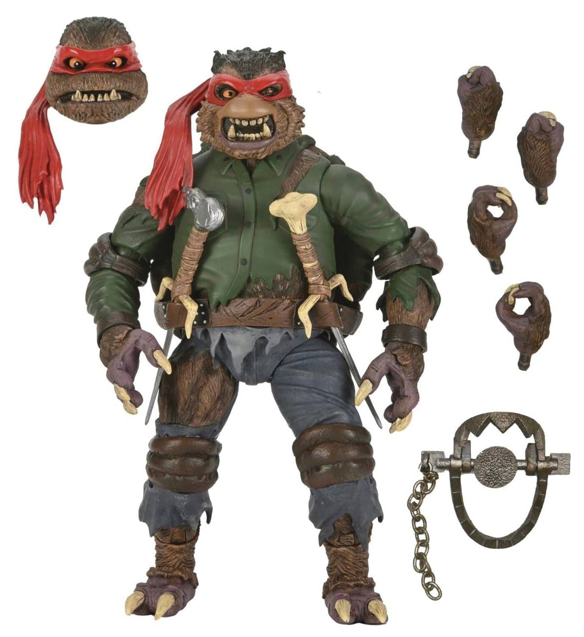 NECA: TMNT X Universal Monsters - Raphael as Wolfman 7"