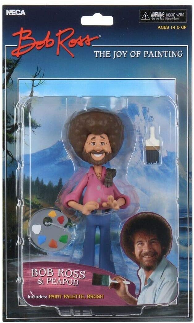 Neca Toony Classics: Bob Ross with Peapod 6"