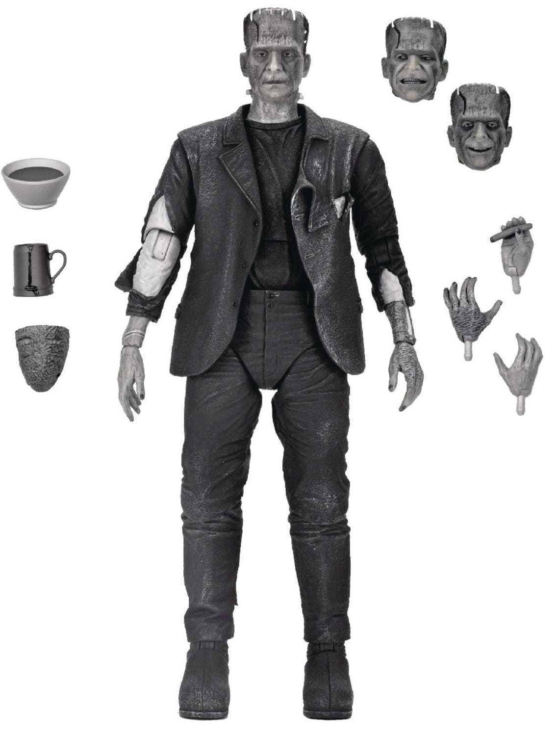 NECA: Universal Monsters - Ultimate Monster 7" (Bride of Frankenstein, Black & White)