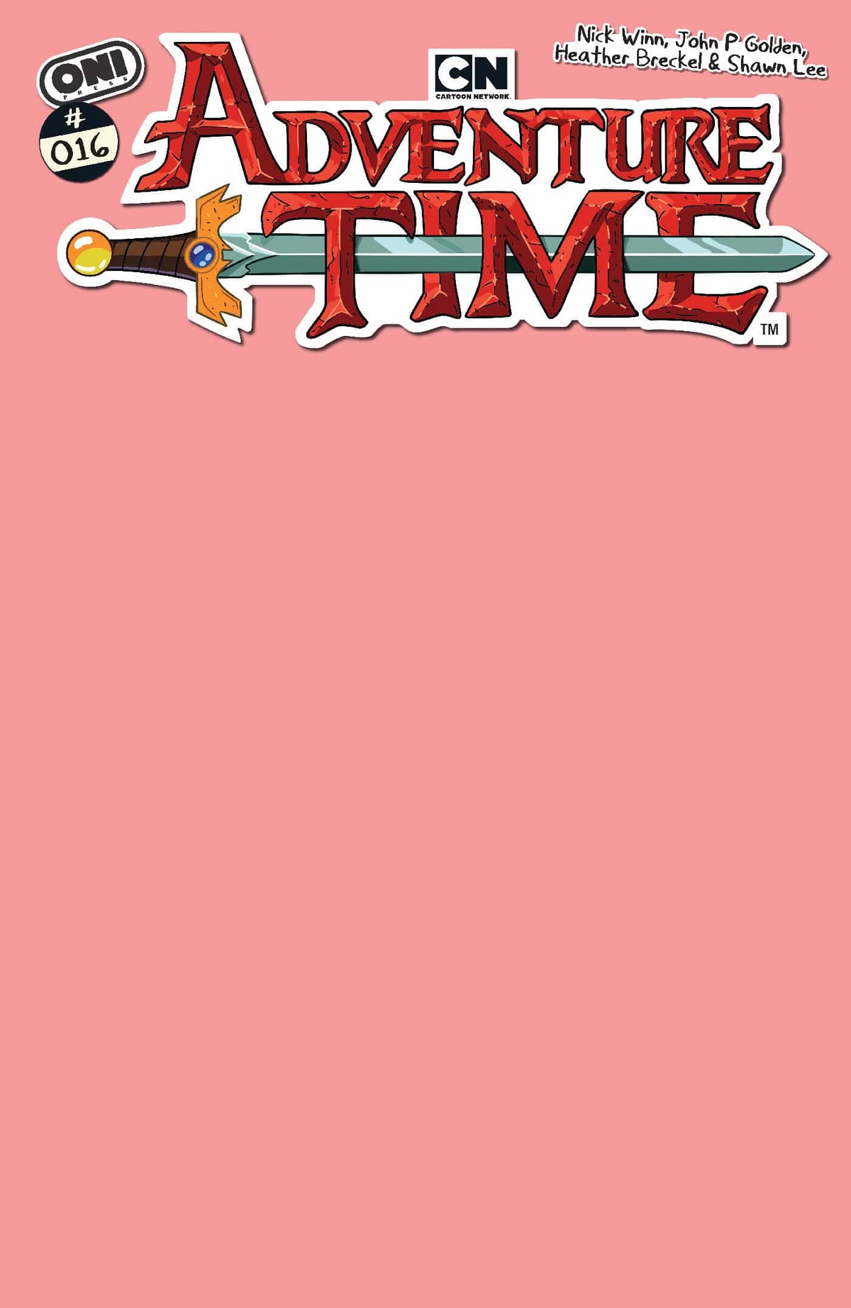 ADVENTURE TIME (2025) #16 CVR C BLANK SKETCH VAR (Release Date: 08/19/2026)