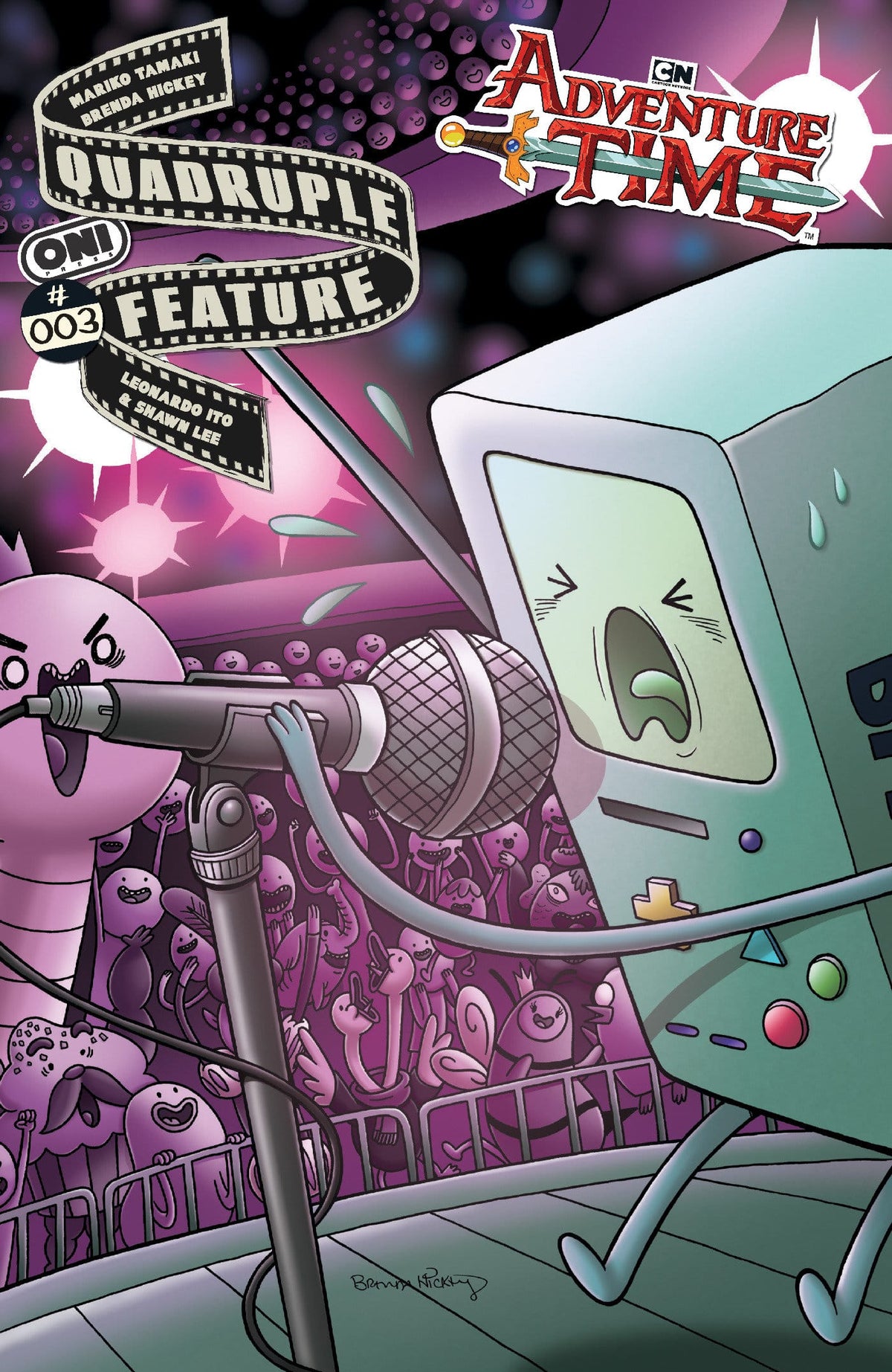 ADVENTURE TIME QUADRUPLE FEATURE #3 CVR A BRENDA HICKEY (Release Date: 09/09/2026)