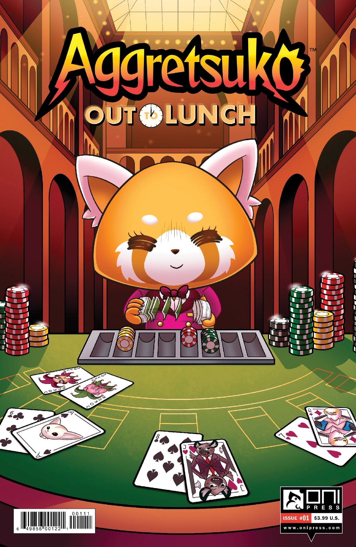 AGGRETSUKO OUT TO LUNCH #1 (OF 4) CVR B ABIGAIL STARLING VAR