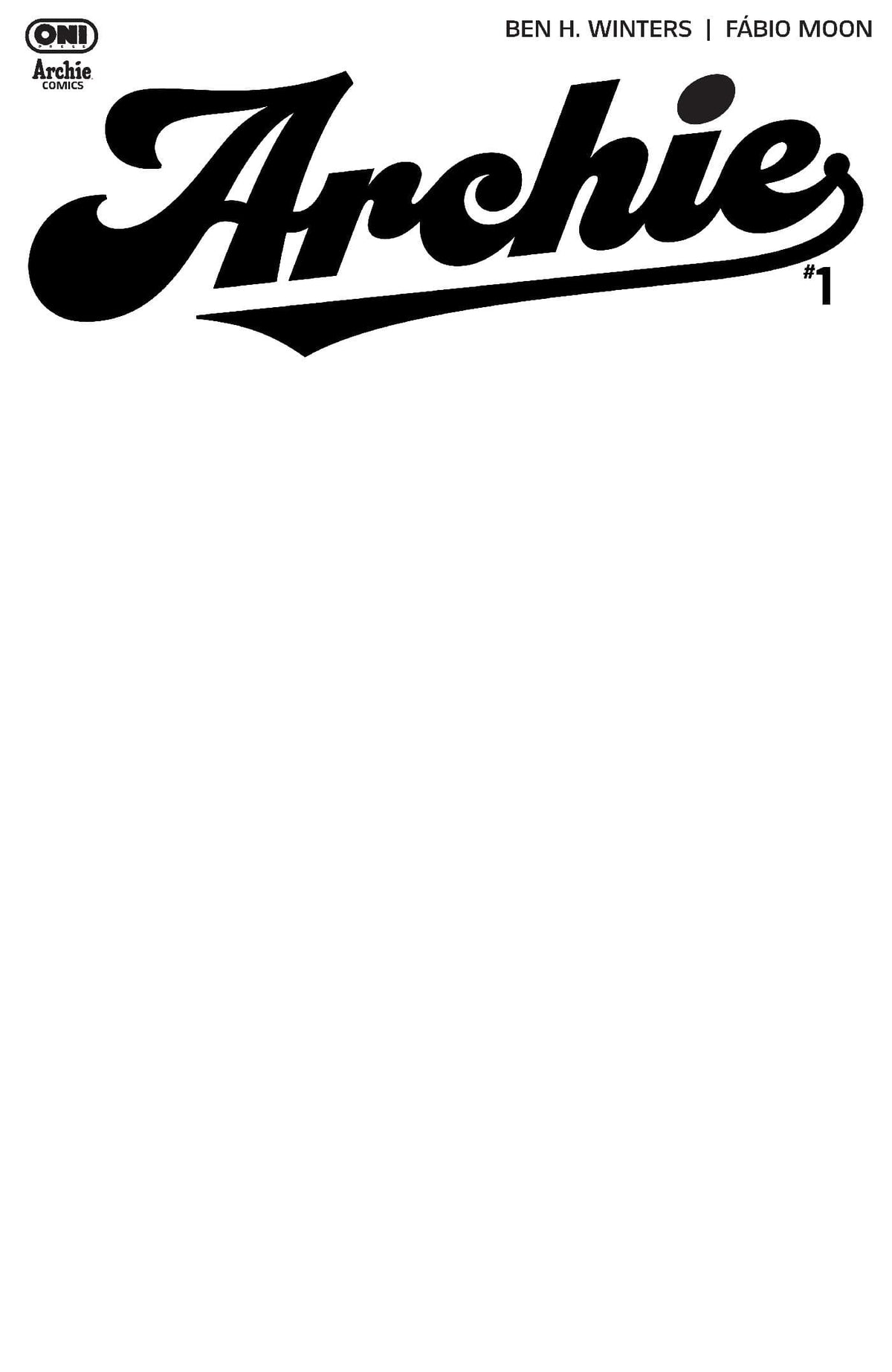 ARCHIE #1 CVR E BLANK SKETCH VAR (Release Date: 09/02/2026)