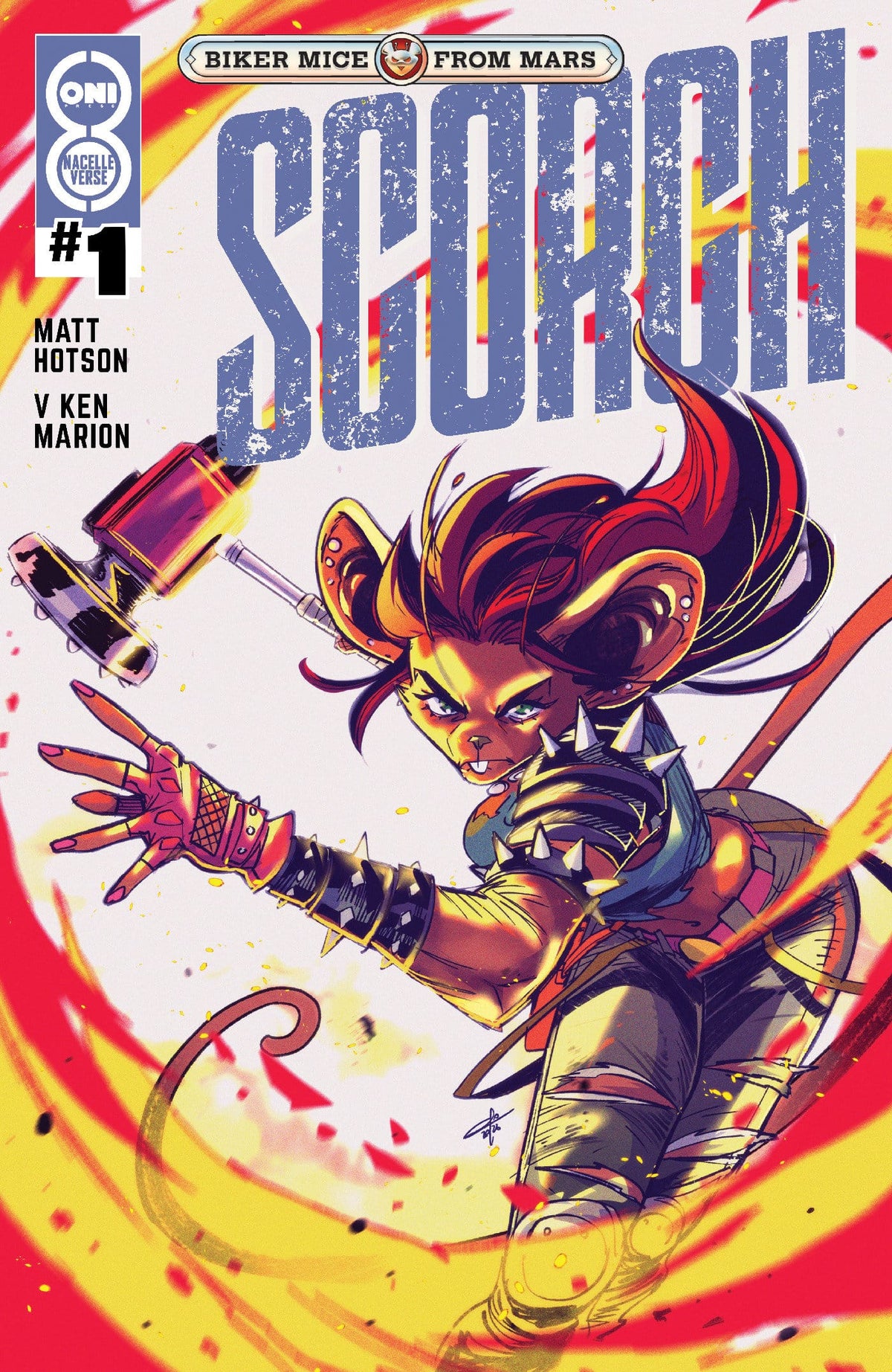 BIKER MICE FROM MARS SCORCH #1 CVR B ELEONORA CARLINI VAR (Release Date: 08/12/2026)