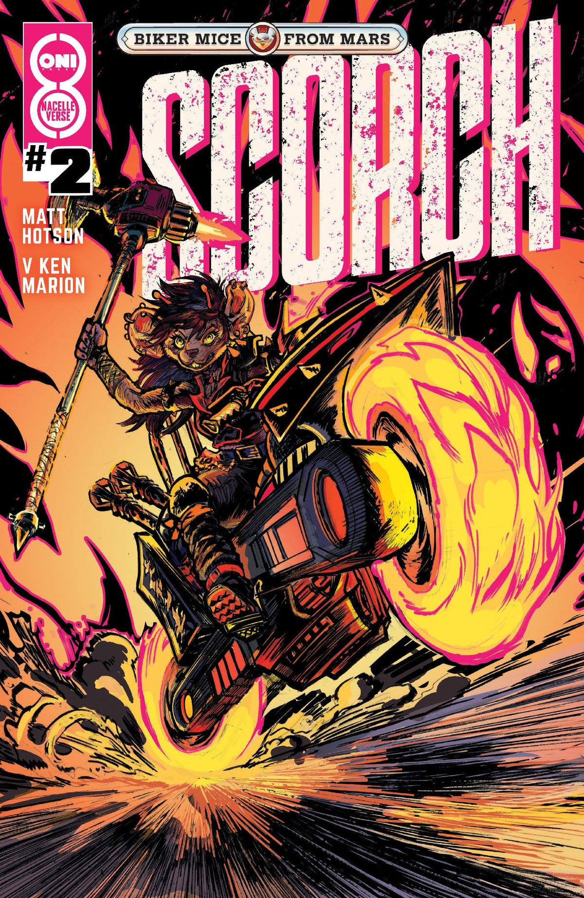 BIKER MICE FROM MARS SCORCH #2 CVR B VICTOR ALPI VAR (Release Date: 09/23/2026)
