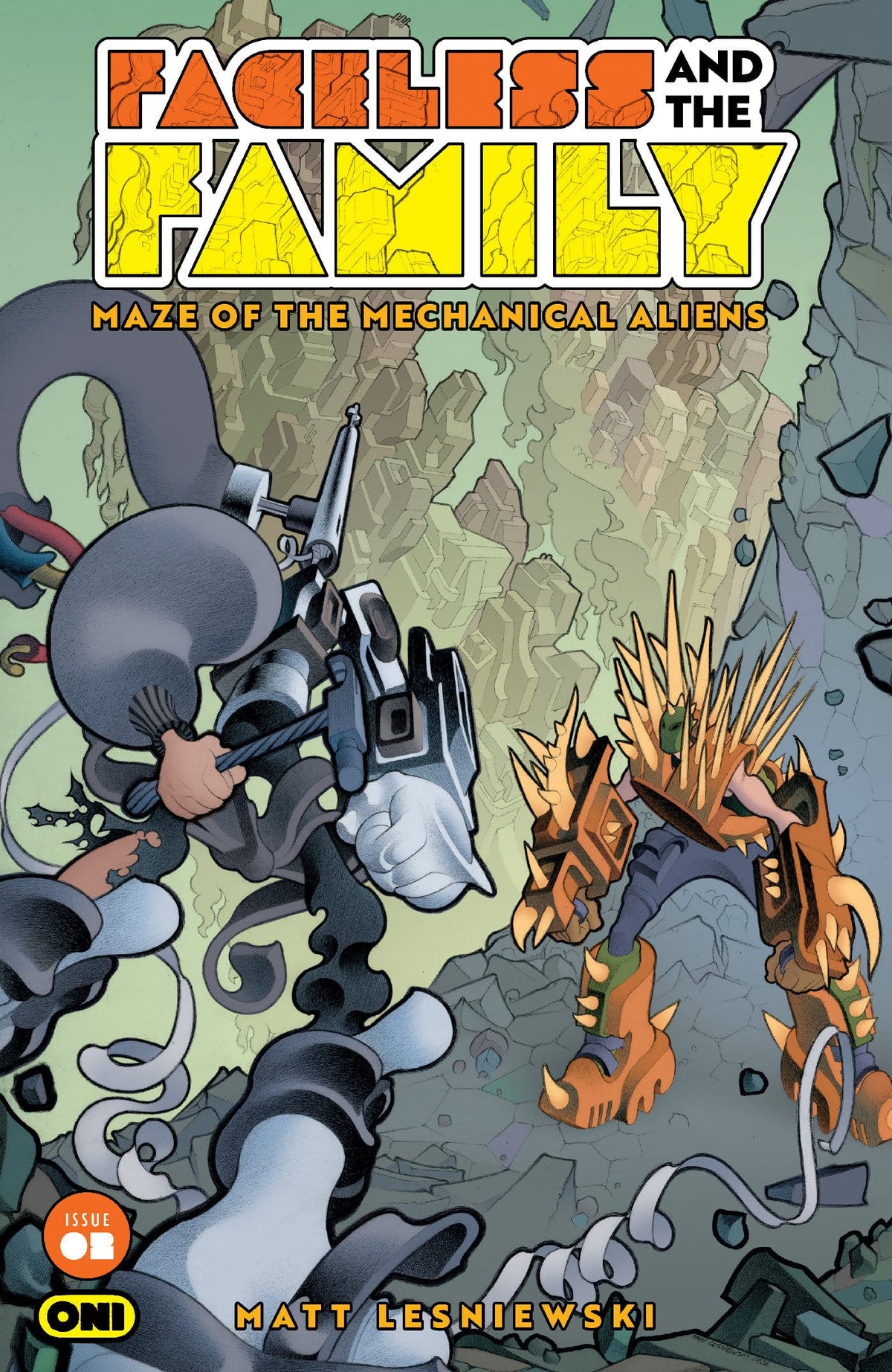 FACELESS AND THE FAMILY MAZE OF THE MECHANICAL ALIENS #2 CVR A MATT LESNIEWSKI (Release Date: 08/12/2026)