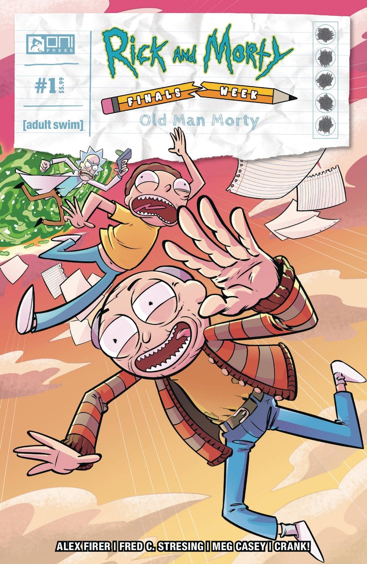 RICK AND MORTY FINALS WEEK OLD MAN MORTY #1 (ONE SHOT) CVR A FRED C STRESING (MR)