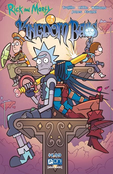 RICK AND MORTY KINGDOM BALLS #3 (OF 4) CVR A JARRETT WILLIAMS (MR)