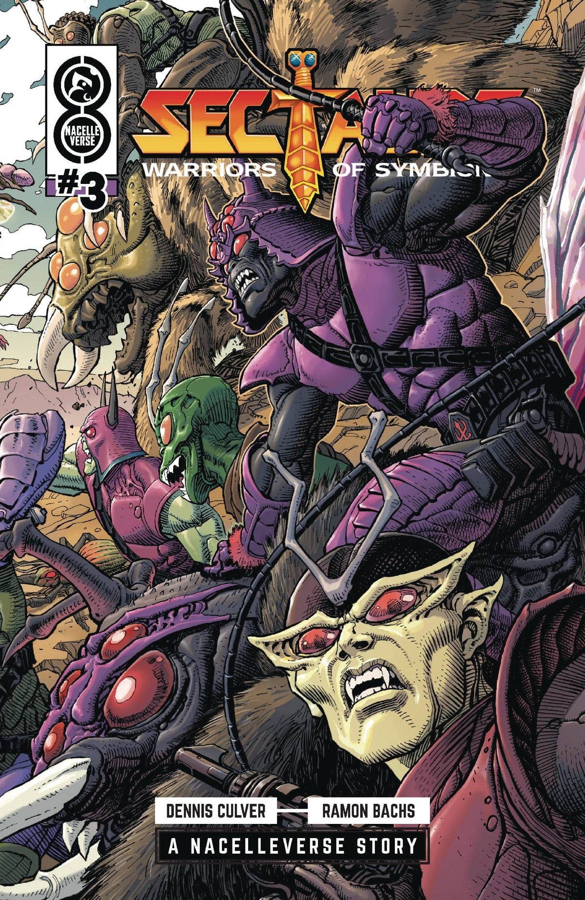 SECTAURS #3 (OF 3) CVR A GREY WILLIAMSON VAR