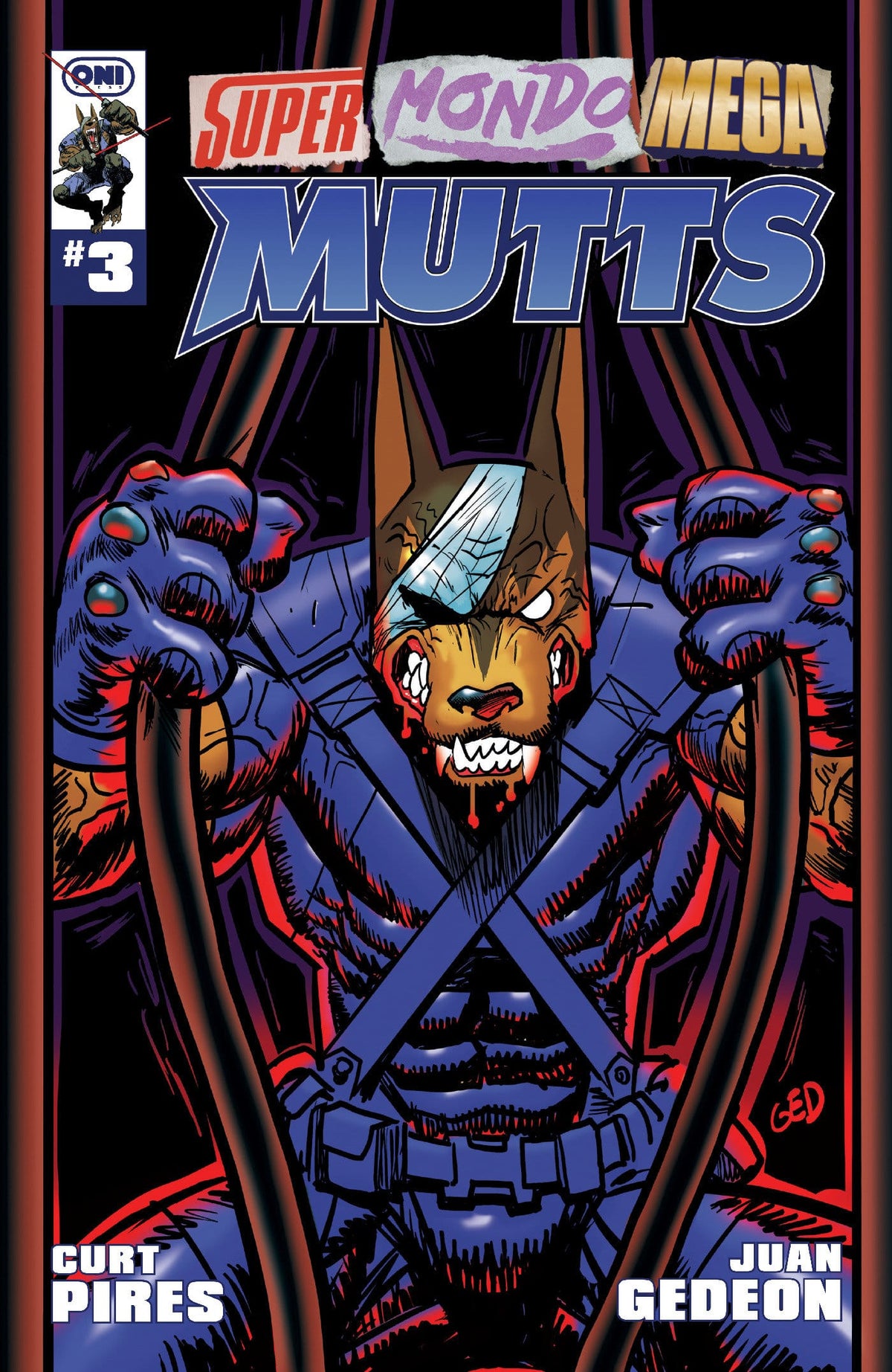 SUPER MONDO MEGA MUTTS #3 CVR A JUAN GEDEON (Release Date: 09/30/2026)