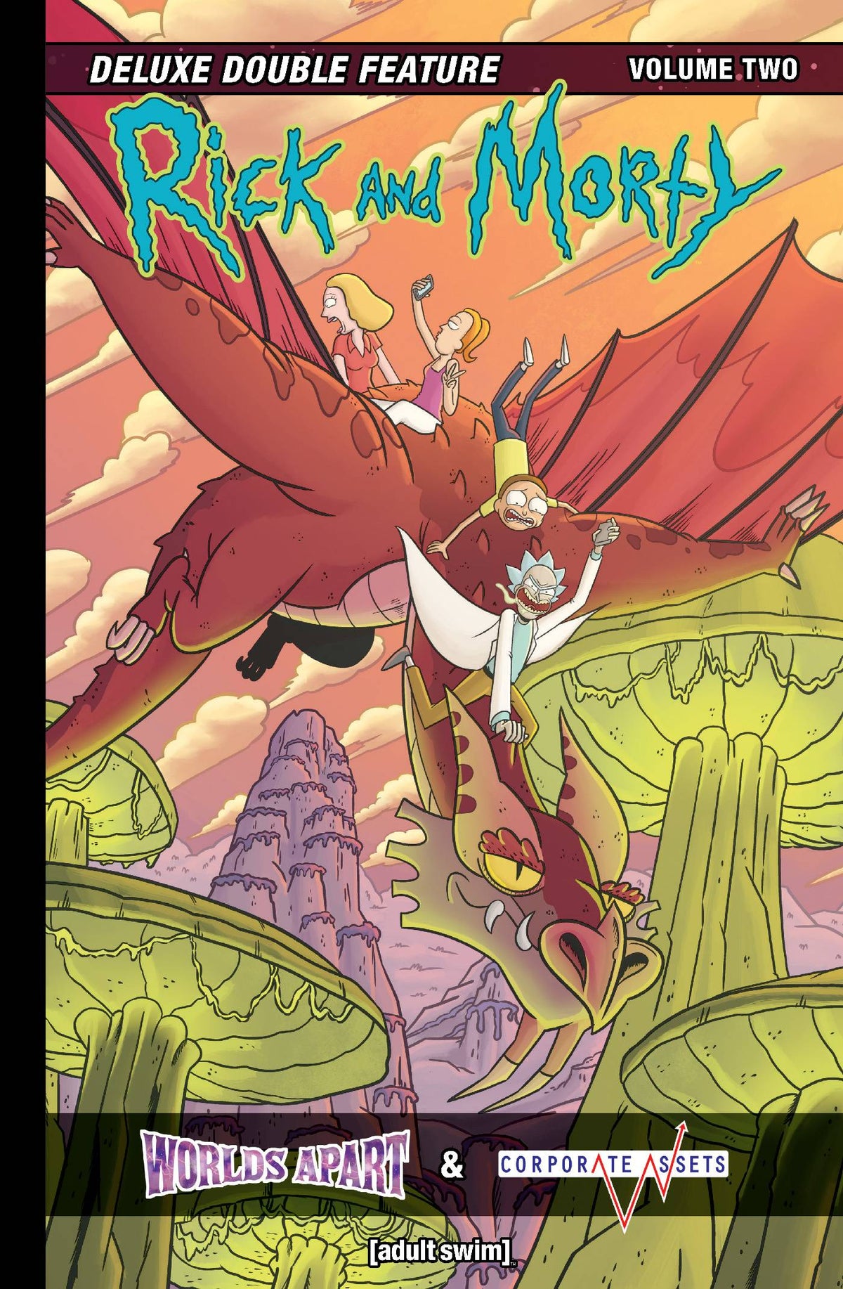 Rick And Morty Deluxe Double Feature Vol 2 HC (MR)